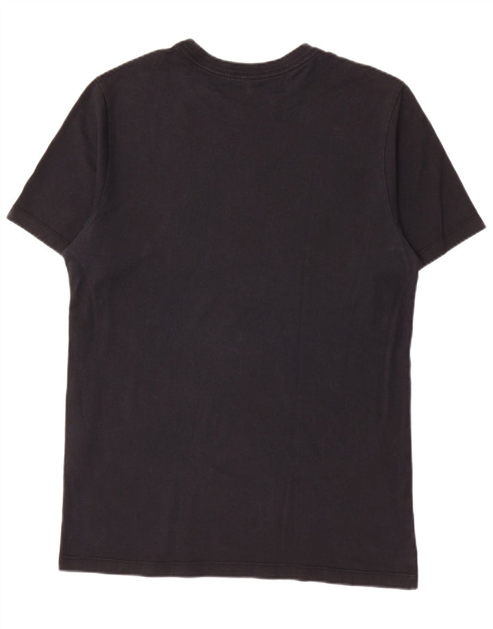 Męski T-shirt Nike z grafiką, średni czarny