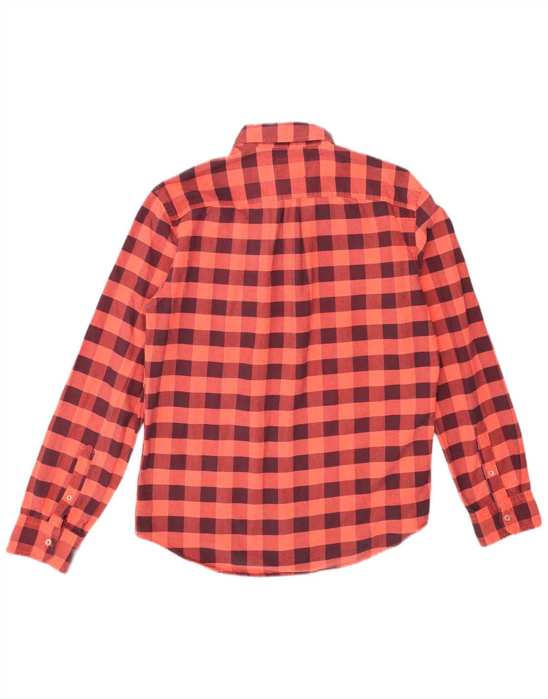Koszula męska American Eagle Outfitters XL, bawełniana, pomarańczowa kratka