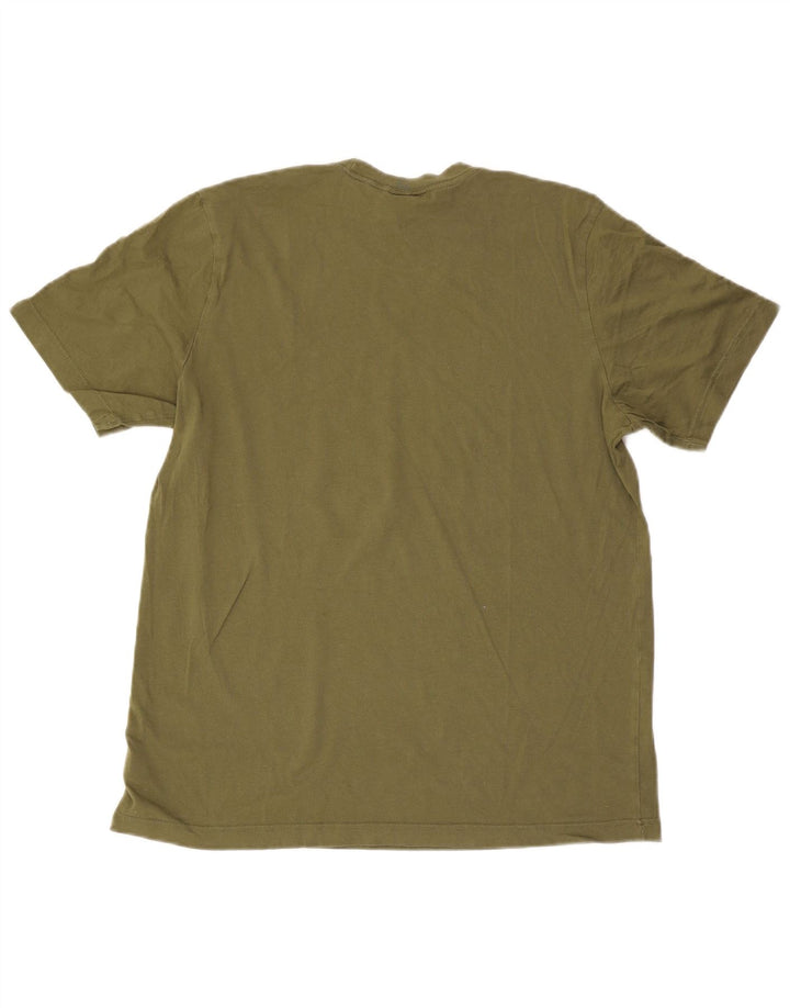 Adidas Męska koszulka Top Medium Khaki Cotton