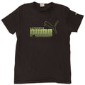 Męski T-shirt z grafiką PUMA, średni czarny