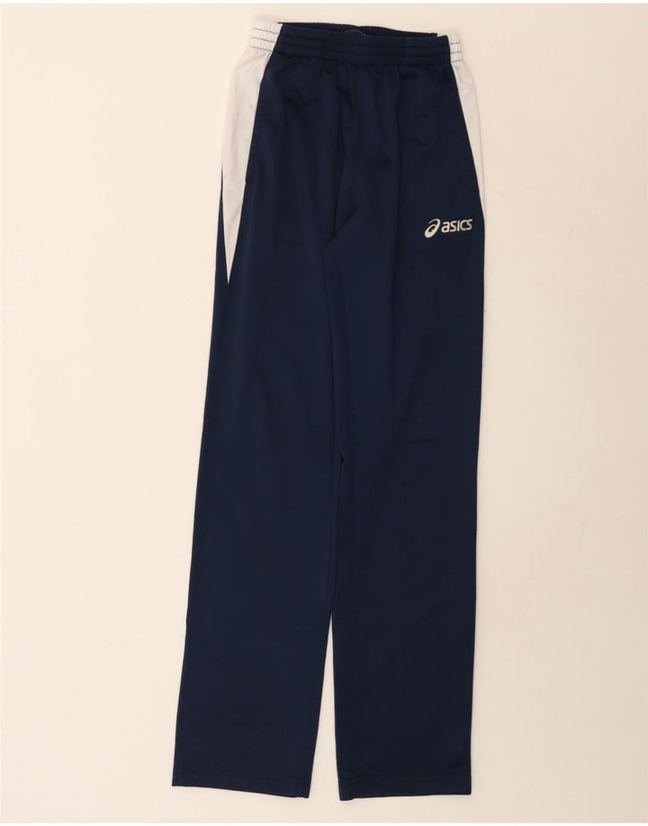 Damskie spodnie dresowe Asics UK 12, średni granat, blok kolorów
