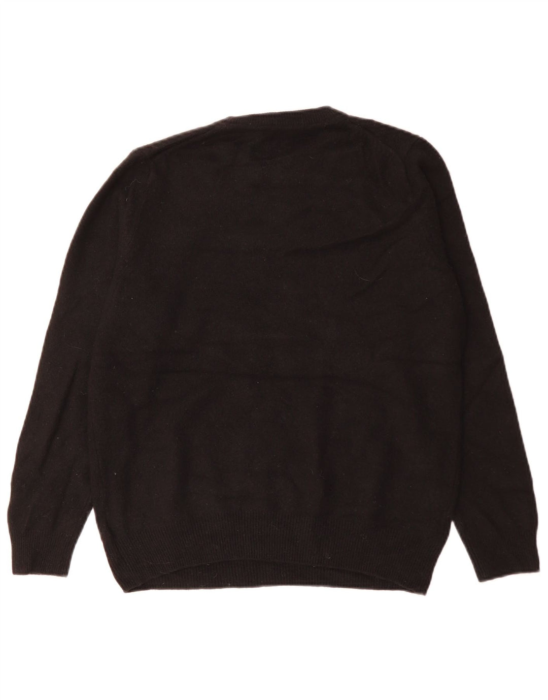 Sweter damski Marks & Spencer z okrągłym dekoltem, UK 12, średni czarny