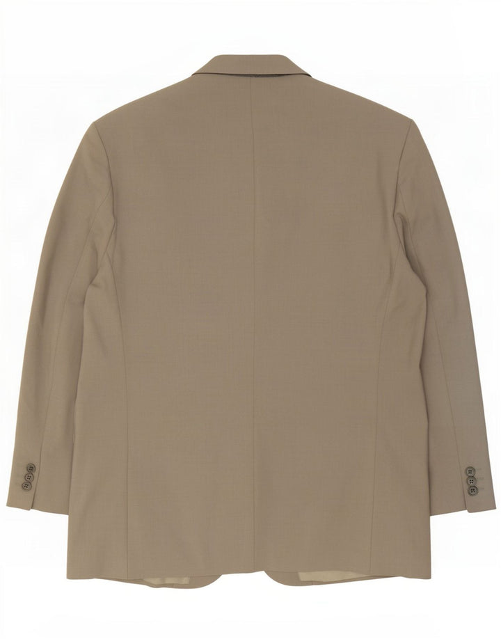 Marks & Spencer Męska marynarka zapinana na 3 guziki UK 44 XL Beżowa Poliester
