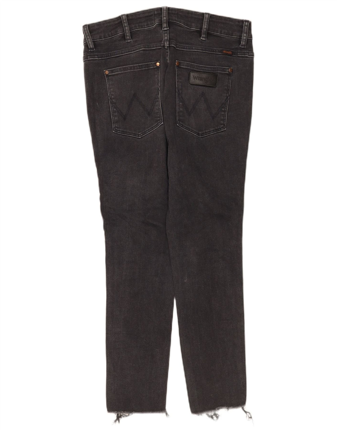 Damskie jeansy Wrangler W32 L25, czarne, bawełniane