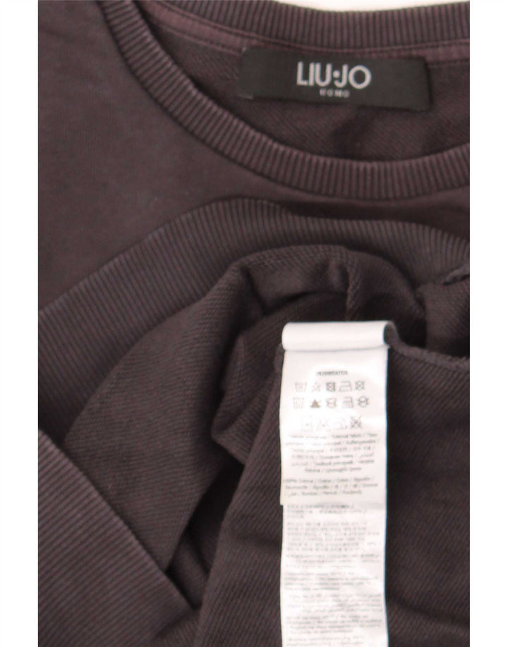 Męska bluza Liu Jo, duża, szara, bawełniana