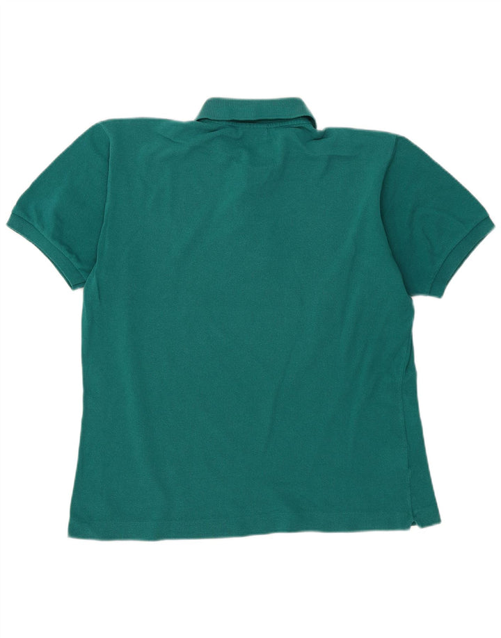 Męska koszulka polo Lacoste, rozmiar 4, średnia, zielona bawełna