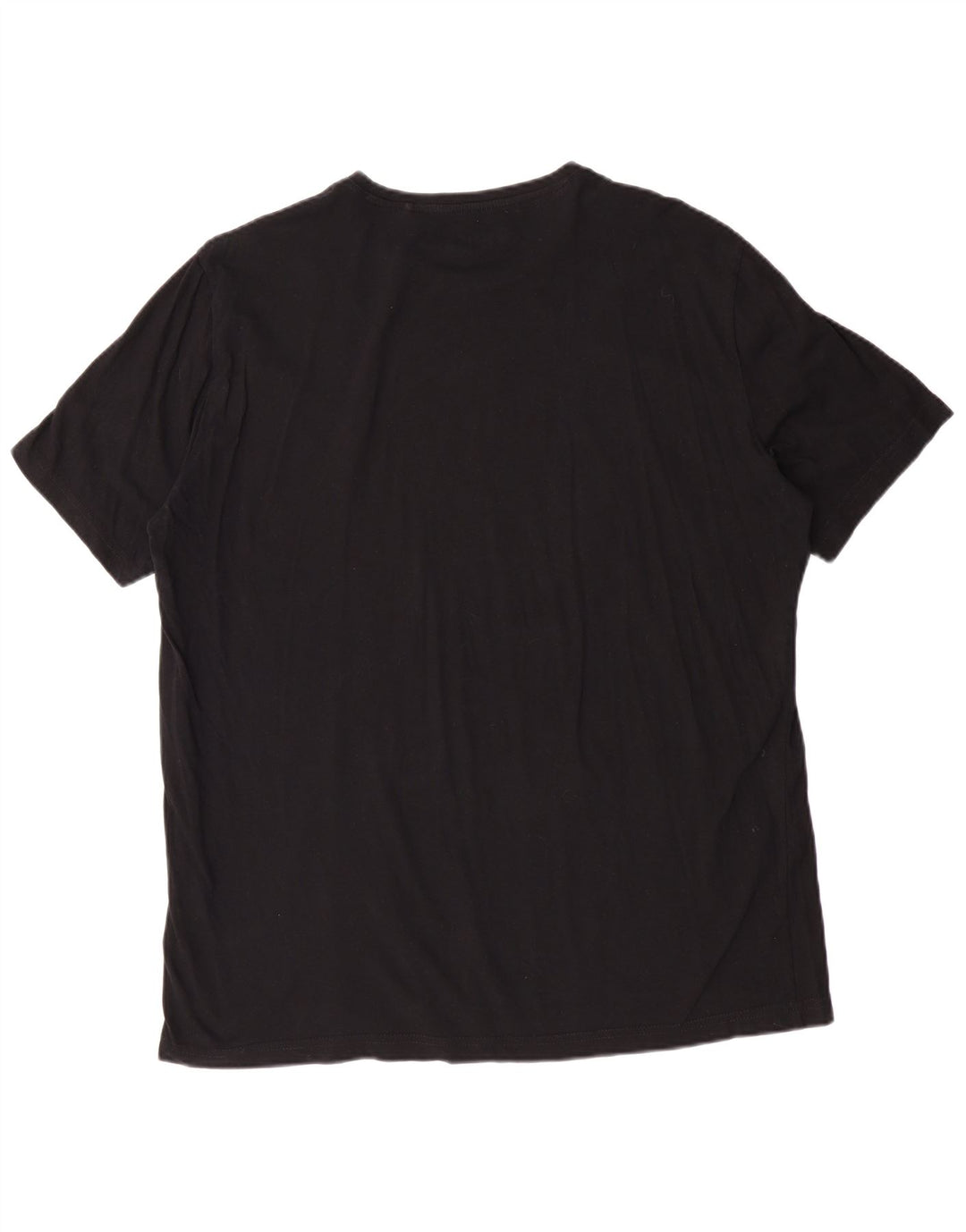 Męska koszulka z grafiką MUSTANG XL, czarna, bawełniana