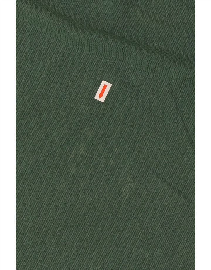 Męska koszulka polo Kappa, duża, zielona bawełna