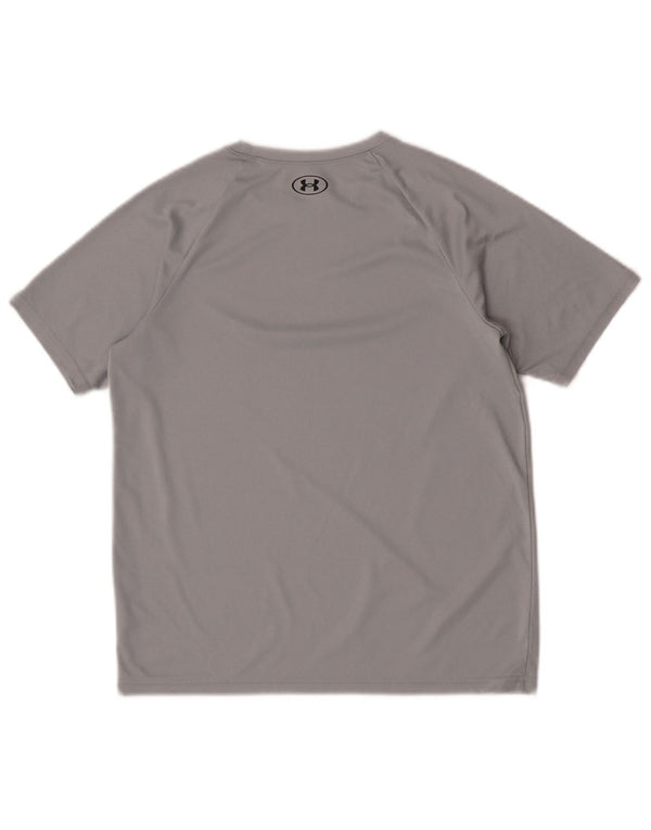 Under Armour Boys Graphic T-Shirt Top 11-12 Years Large Grey