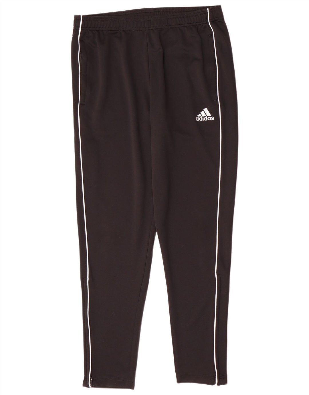 Męskie spodnie dresowe Adidas, duże, czarne, poliestrowe