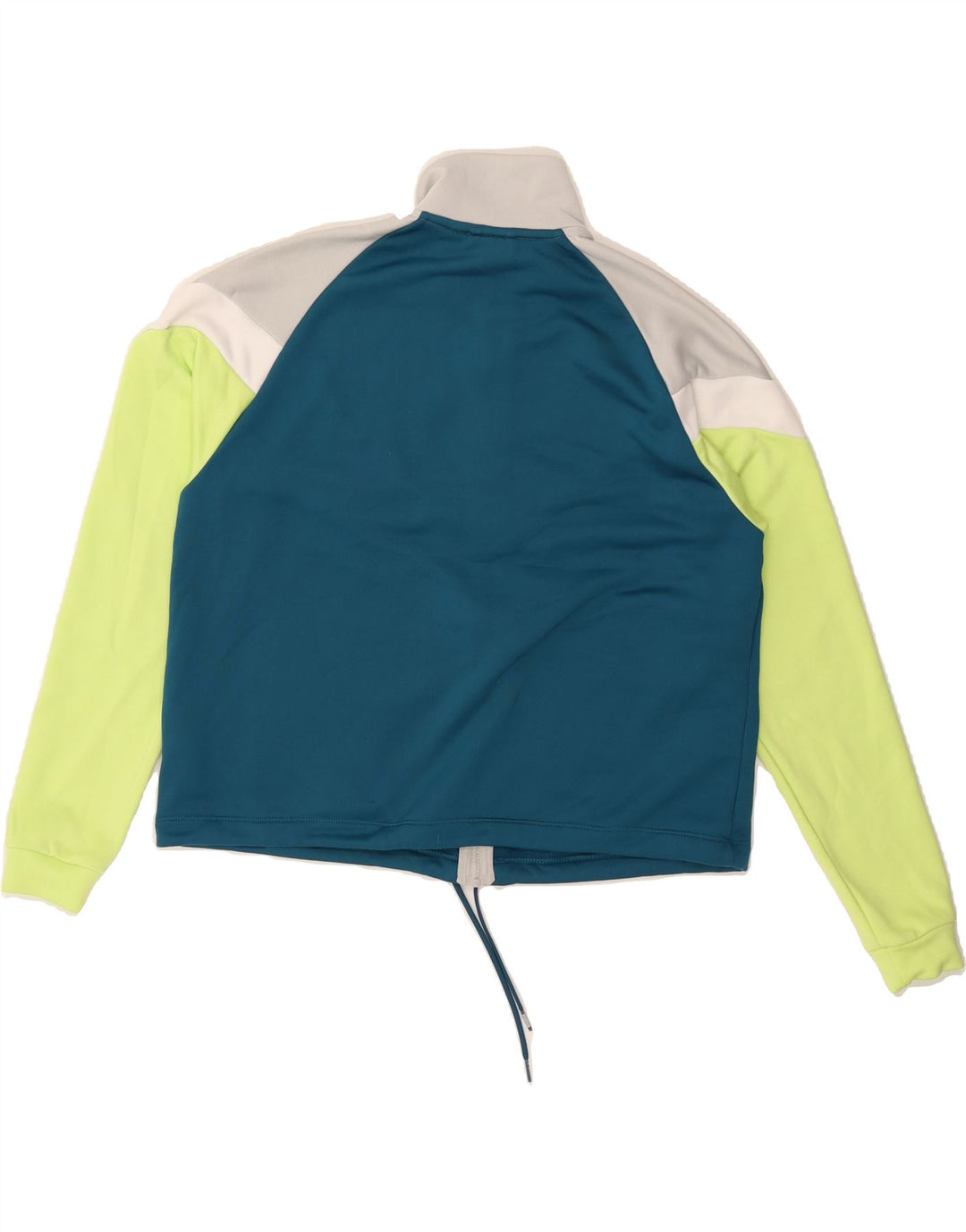 PUMA Womens Tracksuit Top Jacket UK 14 Medium Multicoloured Colourblock Vintage Puma and Second-Hand Puma from Messina Hembry 