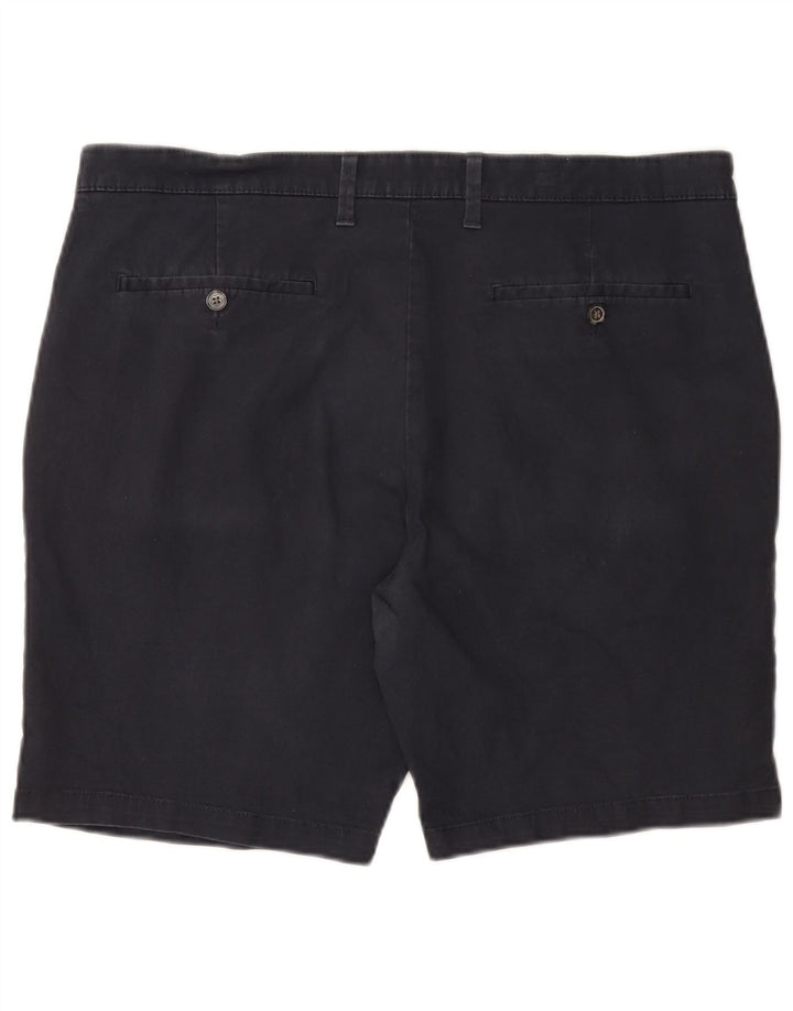 Męskie spodenki Chino Marks & Spencer W38 XL, granatowe, bawełniane