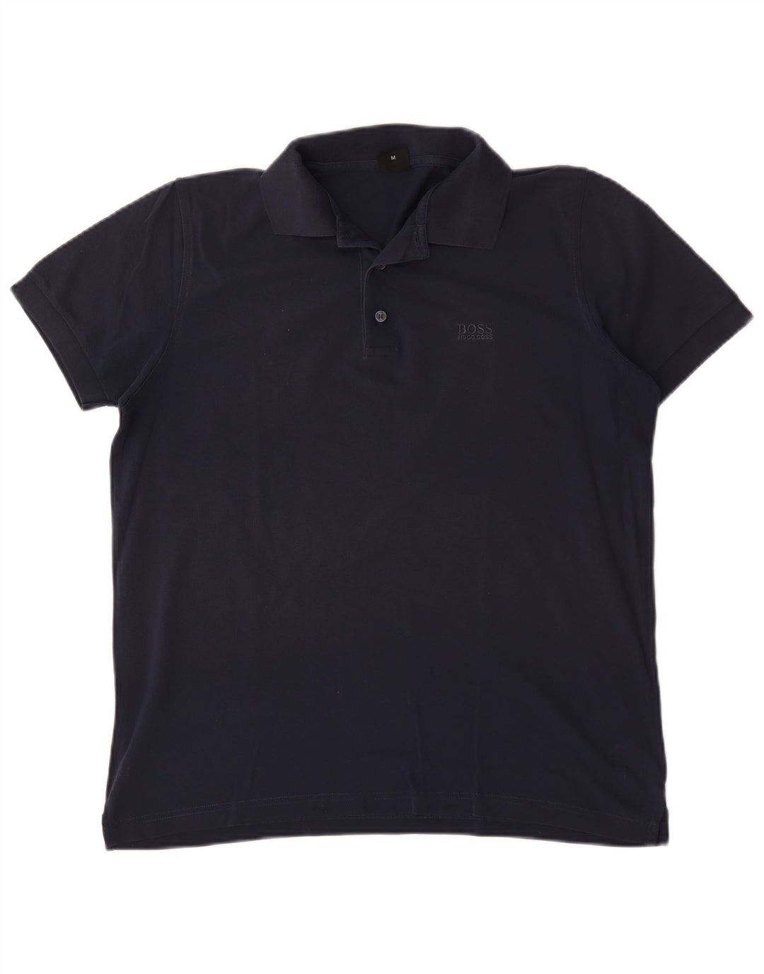 Męska koszulka polo Hugo Boss, średnia, granatowa, bawełniana