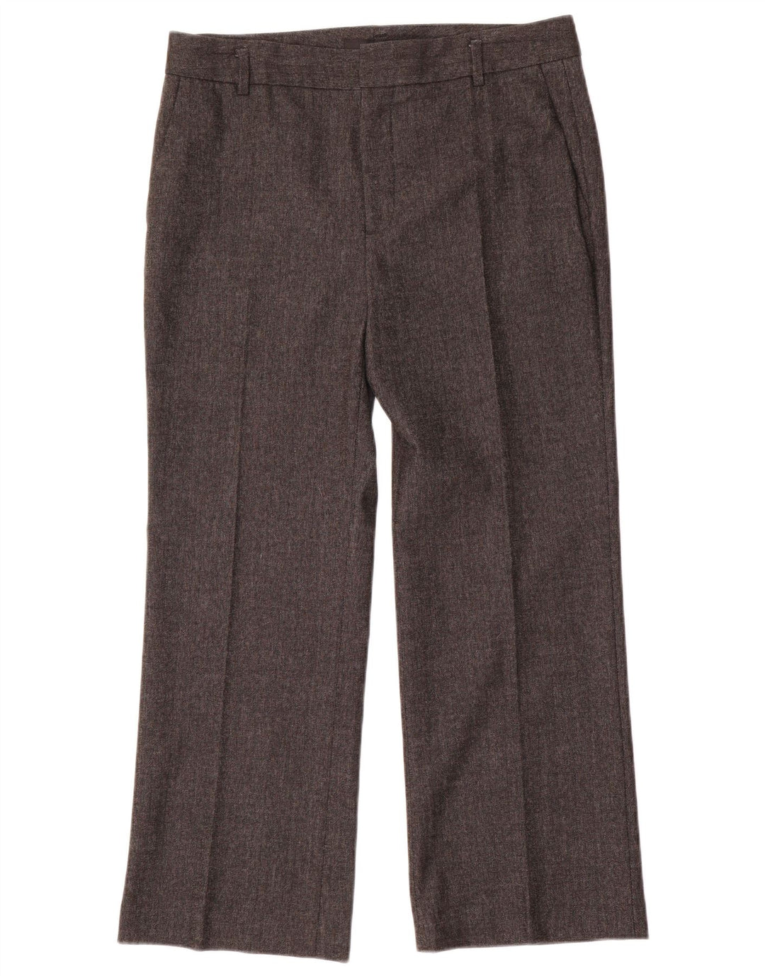 Damskie proste spodnie garniturowe Zara EU 40 Medium W30 L27 Szara jodełka