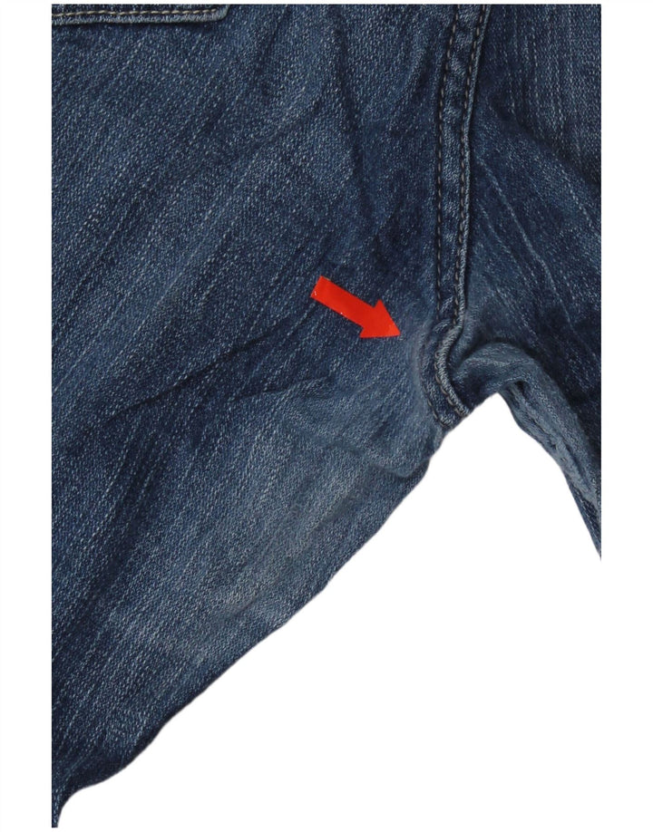 Damskie jeansy Levi's 518 Super Low Bootcut W30 L30 Niebieska bawełna