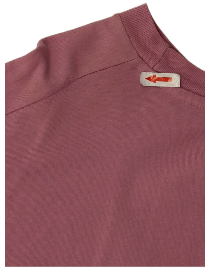 Damska koszulka oversize Converse Top UK 10 Small Pink Cotton