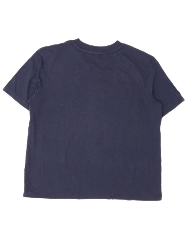 Damska koszulka graficzna Calvin Klein Jeans Top UK 12 Medium Granatowa