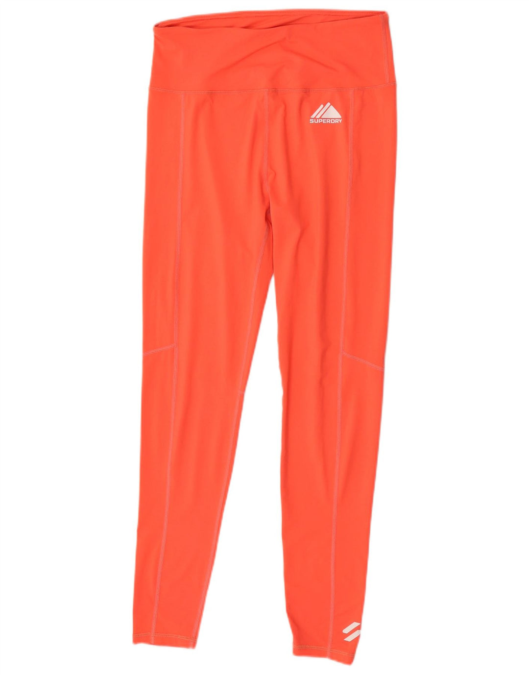Legginsy damskie Superdry UK 16, duże, pomarańczowe, poliester