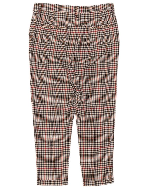 Męskie krótkie spodnie Zara EU 40 Medium W31 L25 Beżowy poliester w kratę