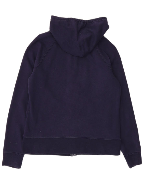 Damski sweter z kapturem i zamkiem błyskawicznym Gap UK 6 XS, granatowy, bawełniany