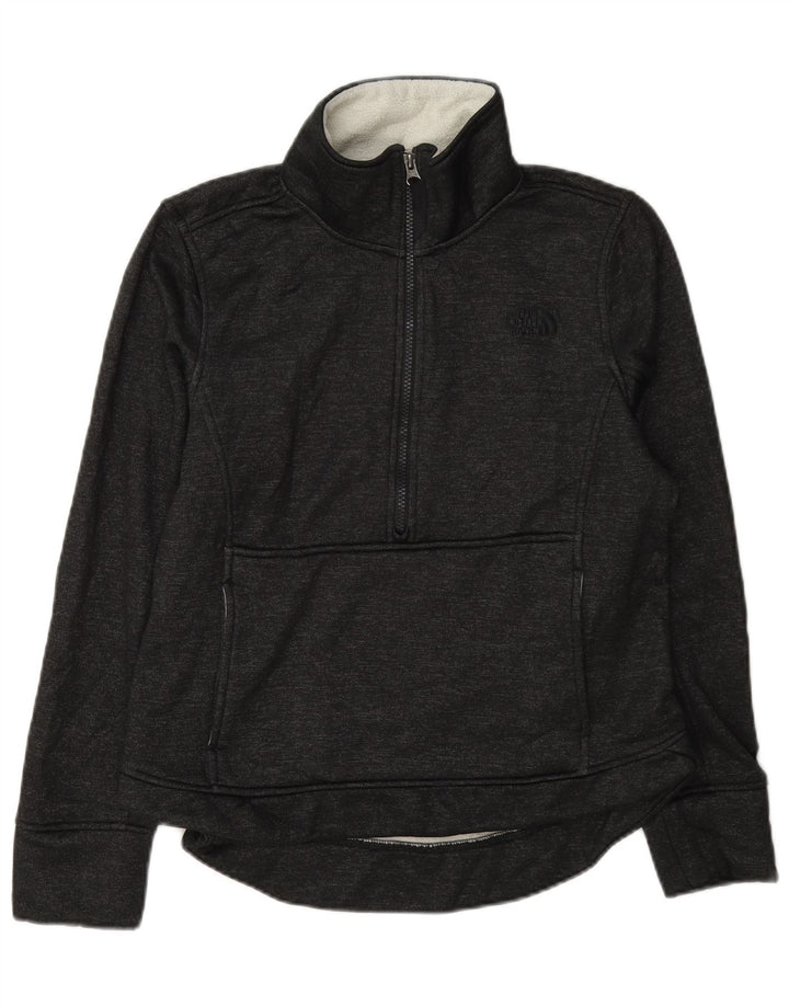 Damski sweter The North Face z zamkiem błyskawicznym, UK 14, średni szary