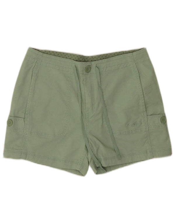 Damskie spodenki cargo Weird Fish UK 8 Small W32 Zielone bawełniane