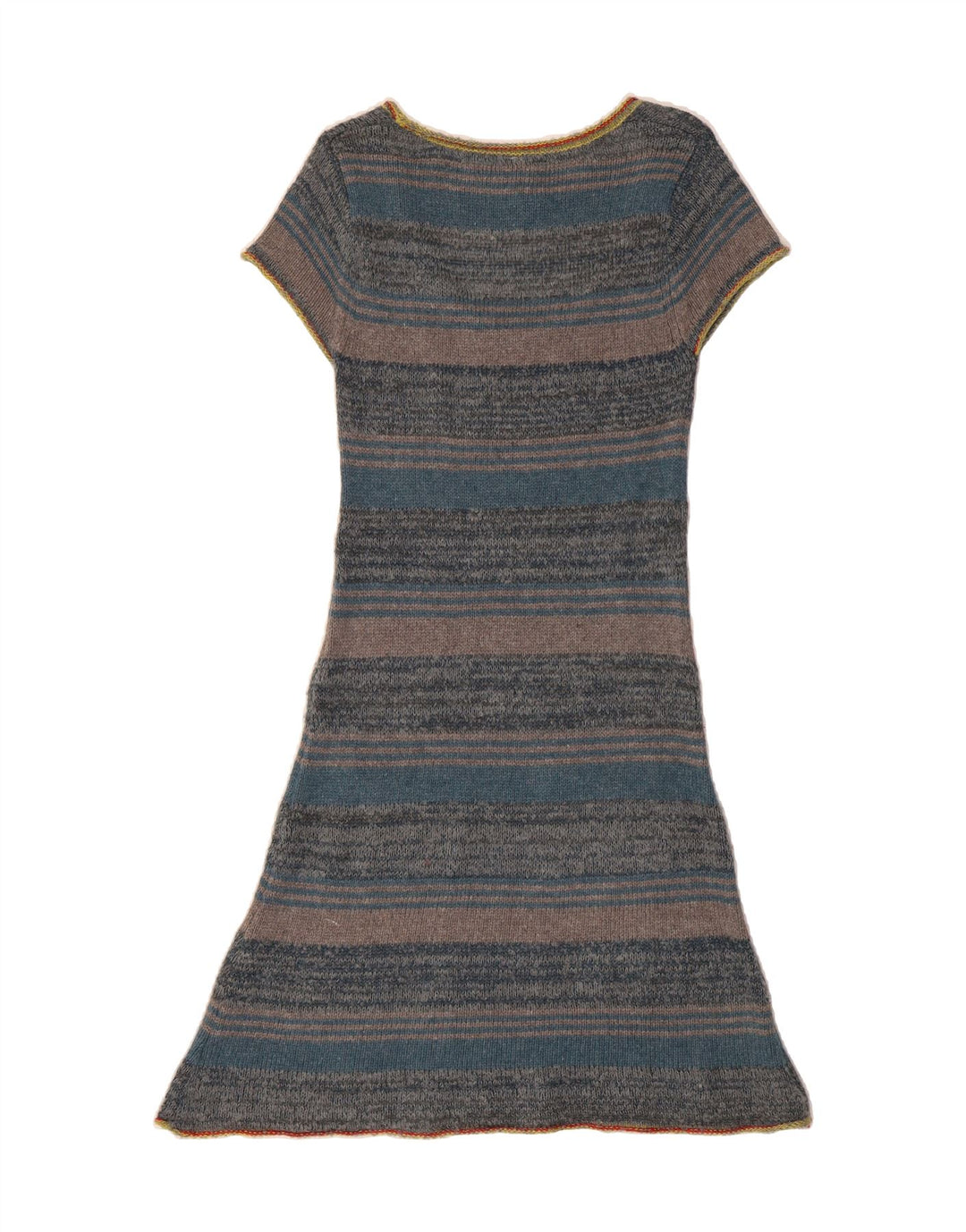 WHITE STUFF Womens Jumper Dress UK 10 Small Multicoloured Striped Vintage White Stuff and Second-Hand White Stuff from Messina Hembry 