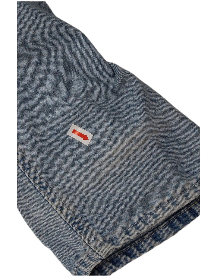 Damskie dżinsy z wysokim stanem Roccobarocco IT 45 Medium W31 L31 Niebieskie