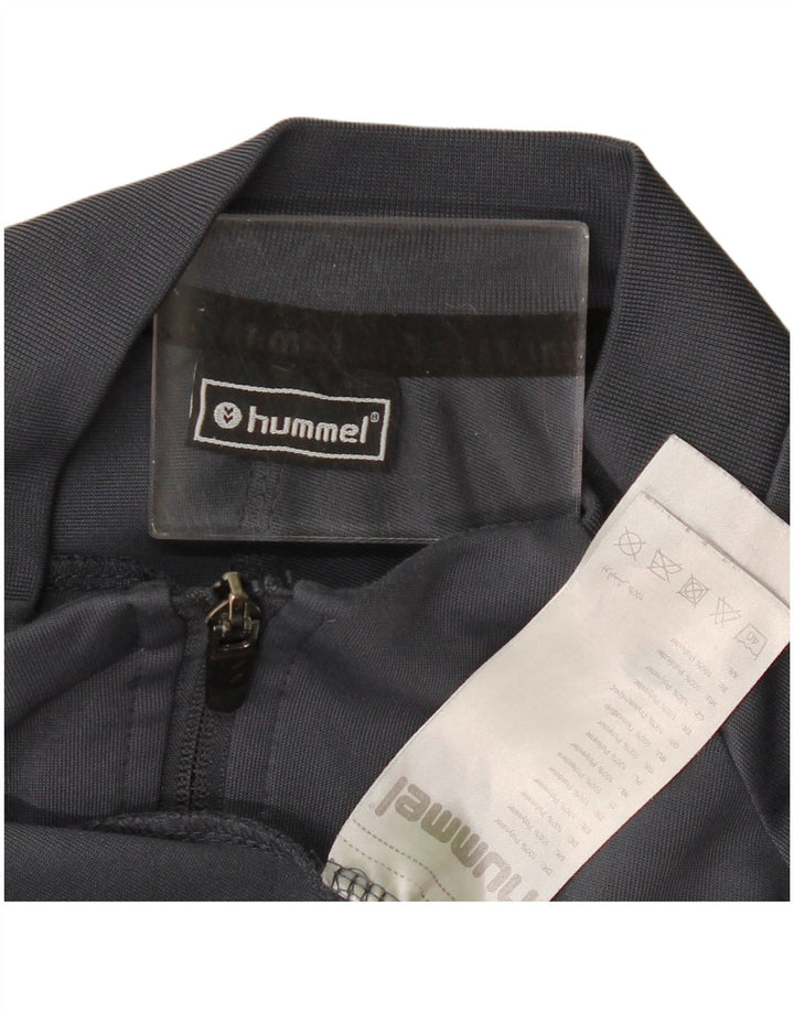 Męska kurtka dresowa Hummel Graphic, duża, szara