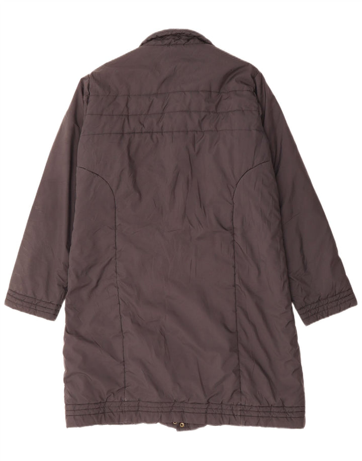 Damski płaszcz Adidas Adidas UK 16, duży, szary poliamid