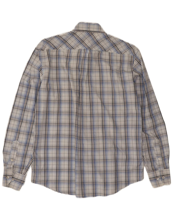 Koszula męska Ben Sherman, bawełniana, w średnią niebieską kratkę