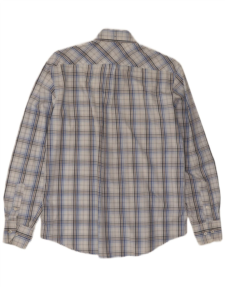 Koszula męska Ben Sherman, bawełniana, w średnią niebieską kratkę
