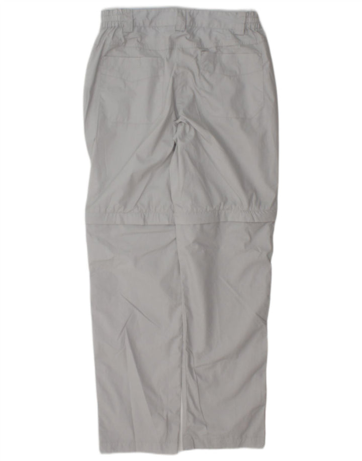 Damskie spodnie chino Mountain Warehouse UK 8 Small W27 L30 Szary poliester