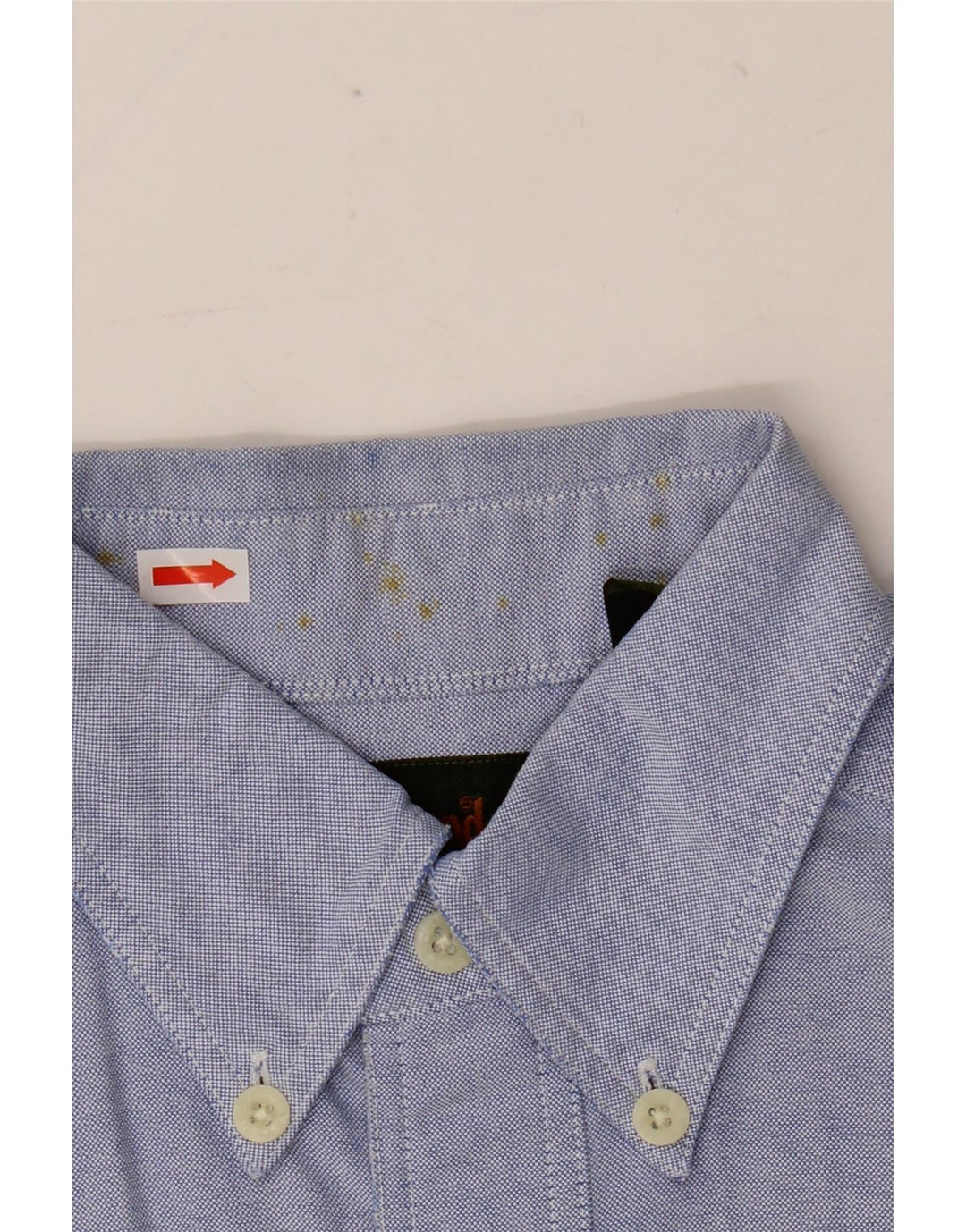 Męska koszula o luźnym kroju Timberland, mała, niebieska, bawełniana