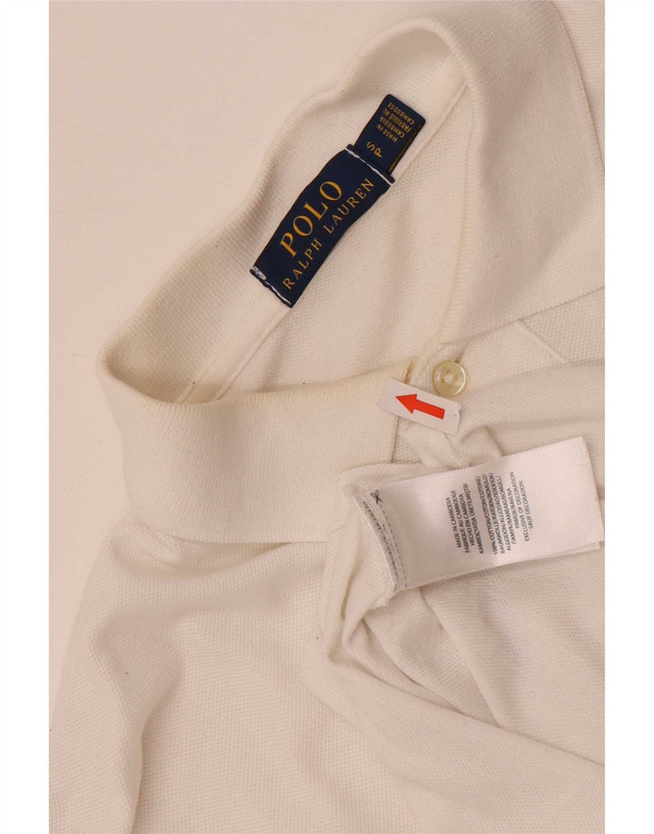 Koszula męska Polo Ralph Lauren, mała, biała, bawełniana