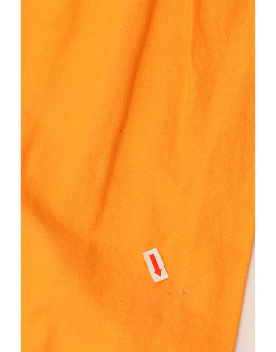 Spódnica dziewczęca VINTAGE w kształcie litery A 12-13 lat W30 Pomarańczowa bawełna