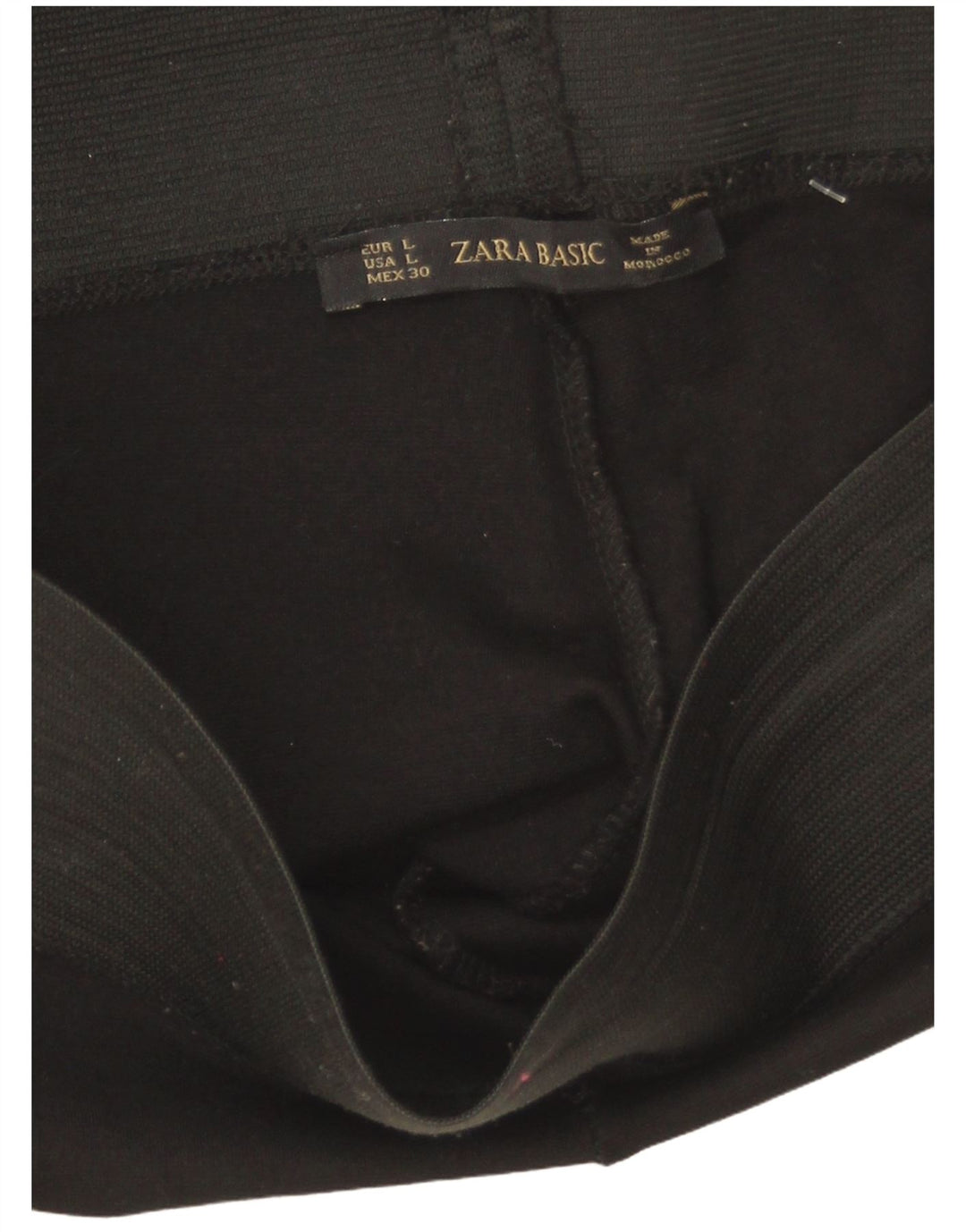 Legginsy damskie Zara UK 16, duże, czarne