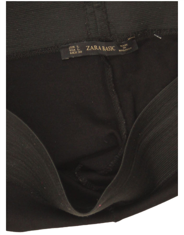 Legginsy damskie Zara UK 16, duże, czarne