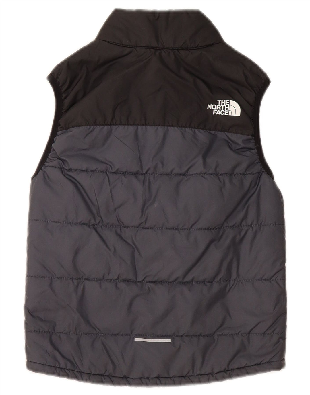 Wyściełana kamizelka chłopięca The North Face 7-8 lat, mała, szara, z poliestru w blokach kolorów