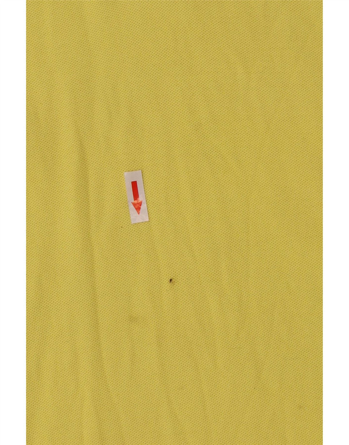 Męska koszulka polo Fila IT 48 Średnia żółta bawełna