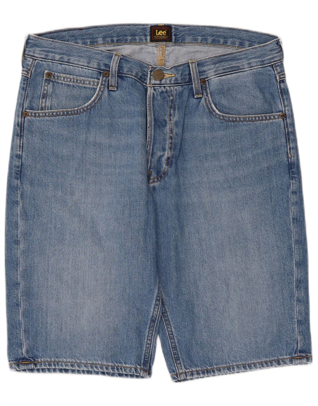 Męskie spodenki jeansowe LEE W34, duże, niebieskie