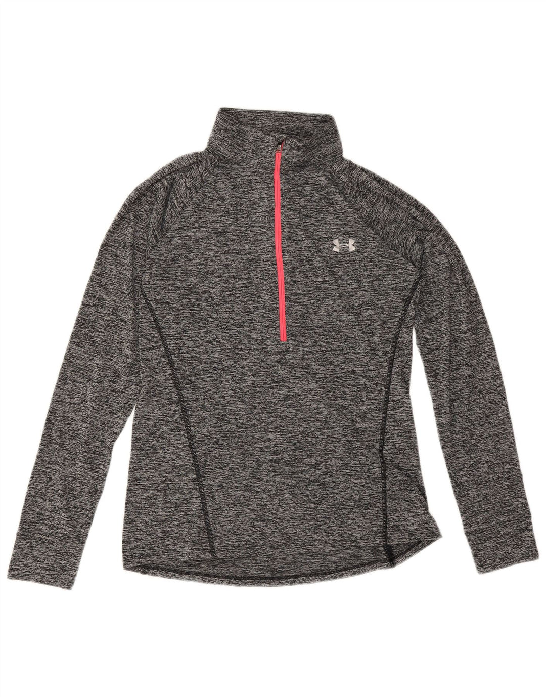 Damski dres Under Armour Heat Gear Pullover Top UK 12 Średni Szary