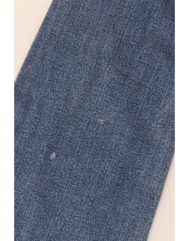 Damskie jeansy Levi's 518 Super Low Bootcut, rozmiar 3, małe, W28 L32, niebieska bawełna