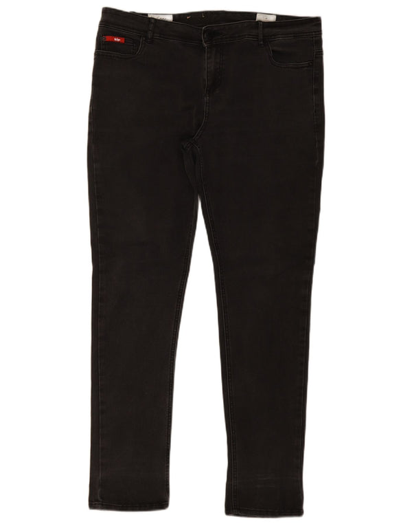 Damskie jeansy slim Lee Cooper UK 16 Large W34 L30 Szara bawełna