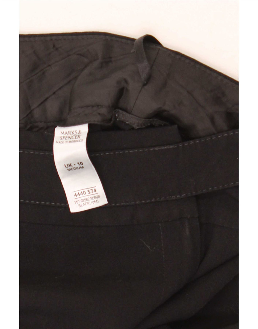 Spodnie damskie Marks & Spencer Bootcut UK 10 Small W30 L32 Czarne