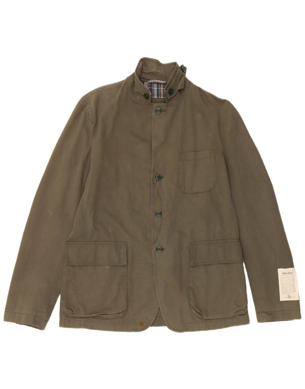 Kurtka męska Woolrich Utility UK 40, duża, zielona bawełna