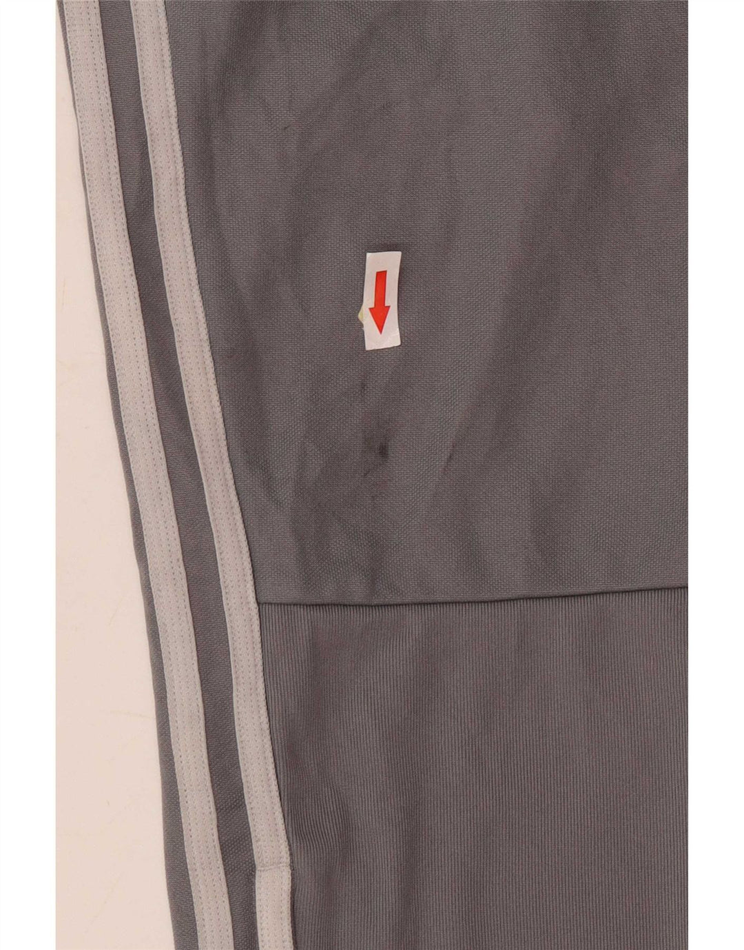 Damskie spodnie dresowe Adidas UK 12/14 Średni szary poliester