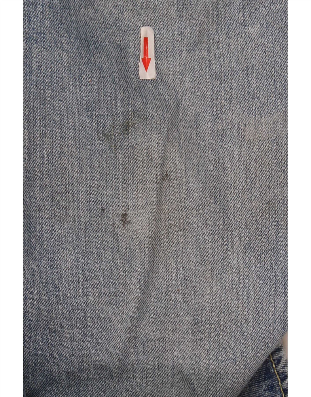 Męskie jeansy Levi's 501 CT Straight W30 L32 Niebieskie bawełniane