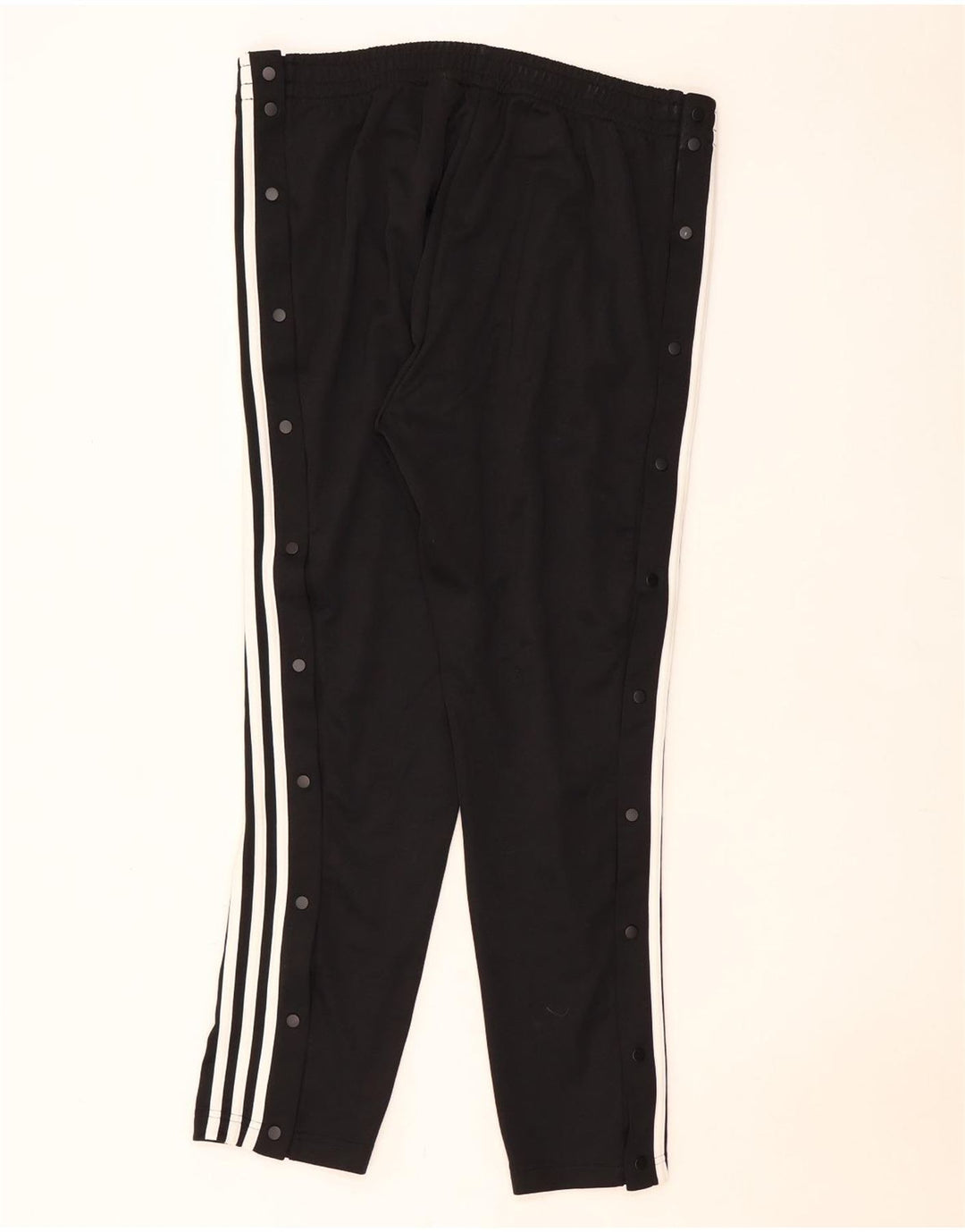 Damskie spodnie dresowe Adidas UK 16/18, duże, czarne, poliestrowe