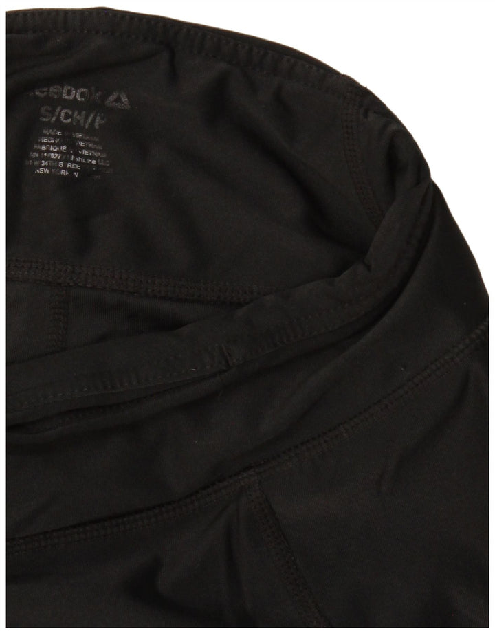 Legginsy Damskie REEBOK UK 10 Małe Czarne